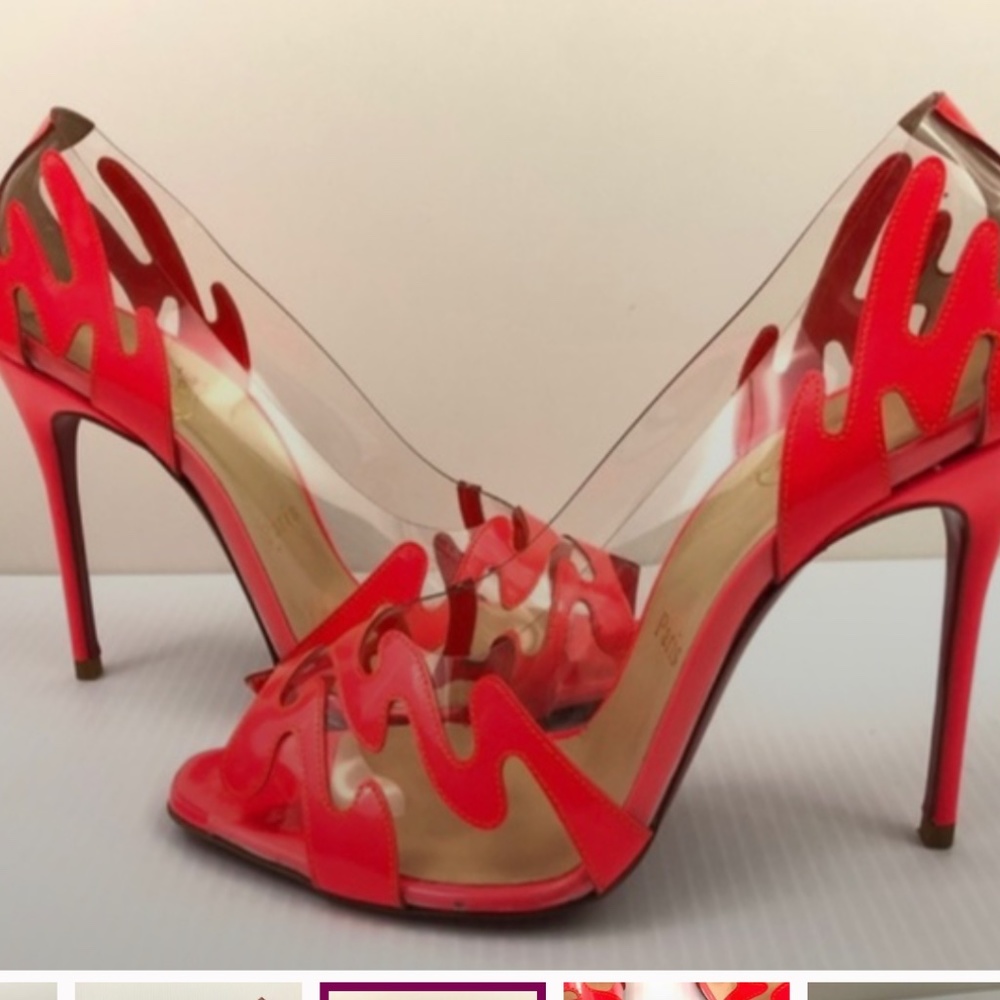 Christian Louboutin Illusions Fluorescent Heels